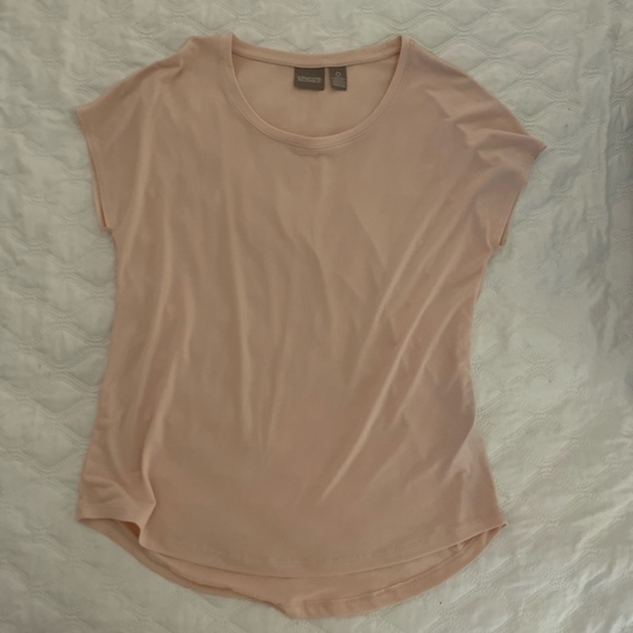 Chico's Tops - Chico's Travelers Pink Scoop Neck Cap Sleeve Top - size 0 (small)